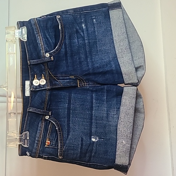 Hudson Women's Jean Croxley Cuffed Hem Shorts - Picture 1 of 10